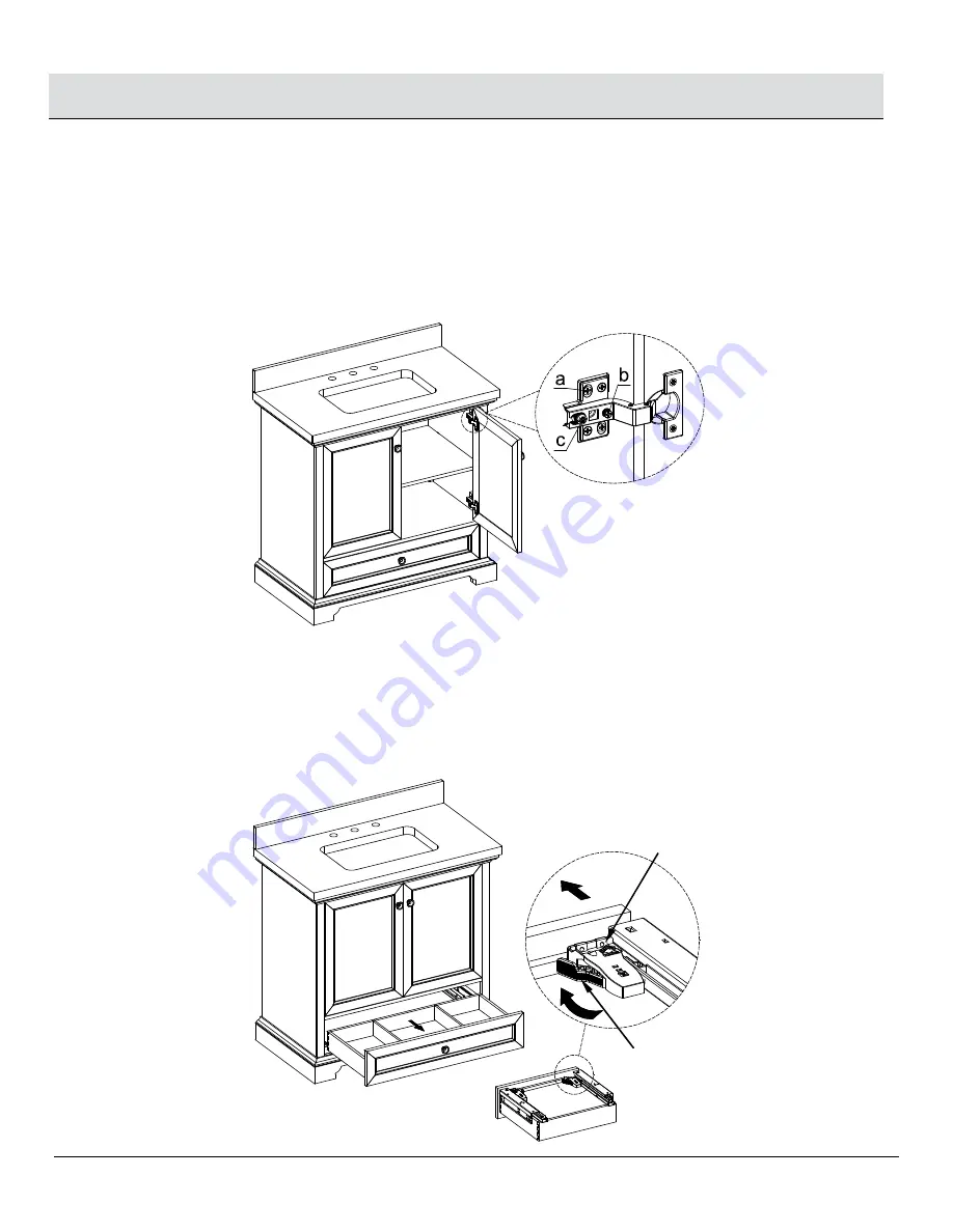 Thomasville THMSVL36AVB Use And Care Manual Download Page 8