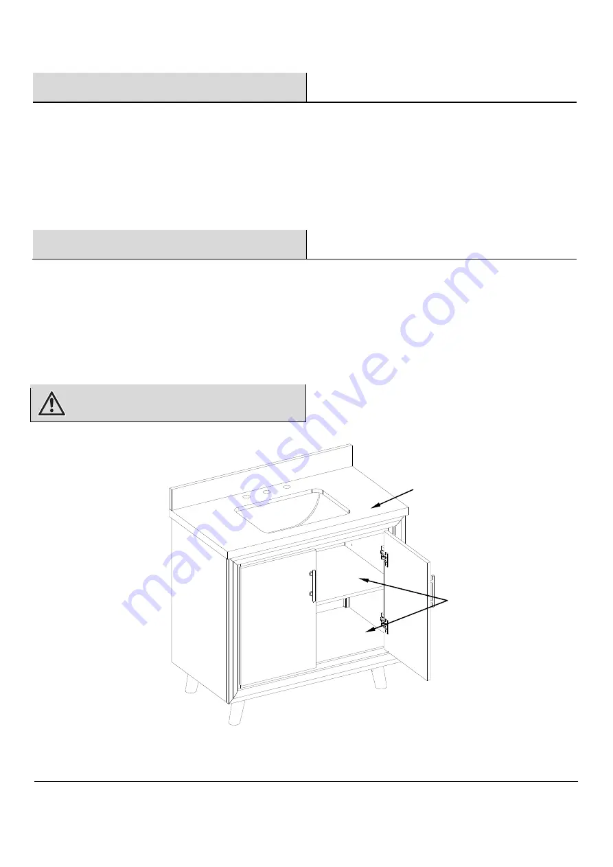 Thomasville THMSVL36DVDG Use And Care Manual Download Page 2