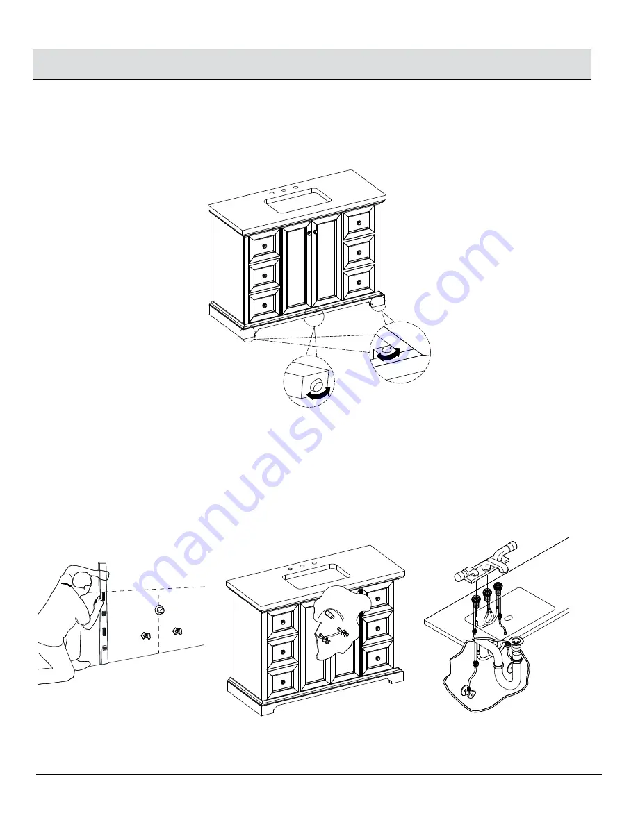 Thomasville THMSVL48BVB Use And Care Manual Download Page 7