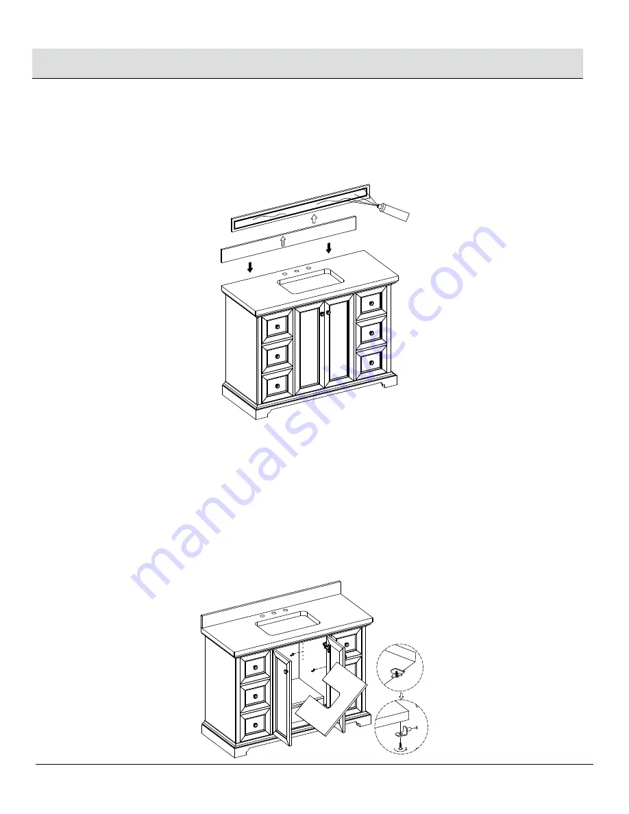 Thomasville THMSVL48BVB Use And Care Manual Download Page 8