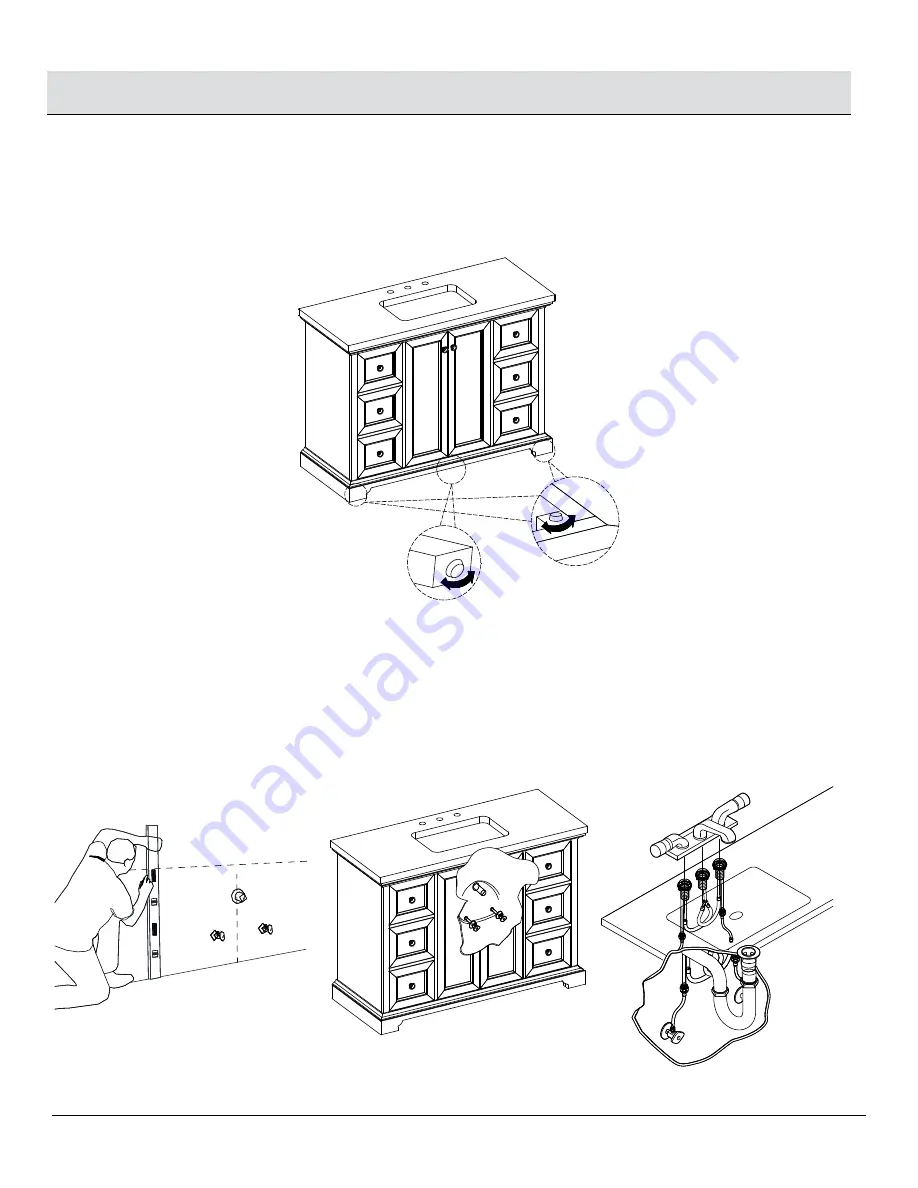 Thomasville THMSVL48BVB Use And Care Manual Download Page 18