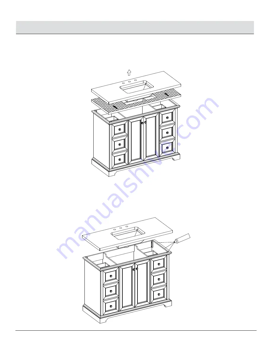 Thomasville THMSVL48BVB Use And Care Manual Download Page 28