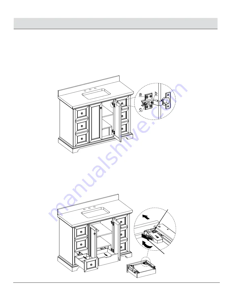 Thomasville THMSVL48BVB Use And Care Manual Download Page 31