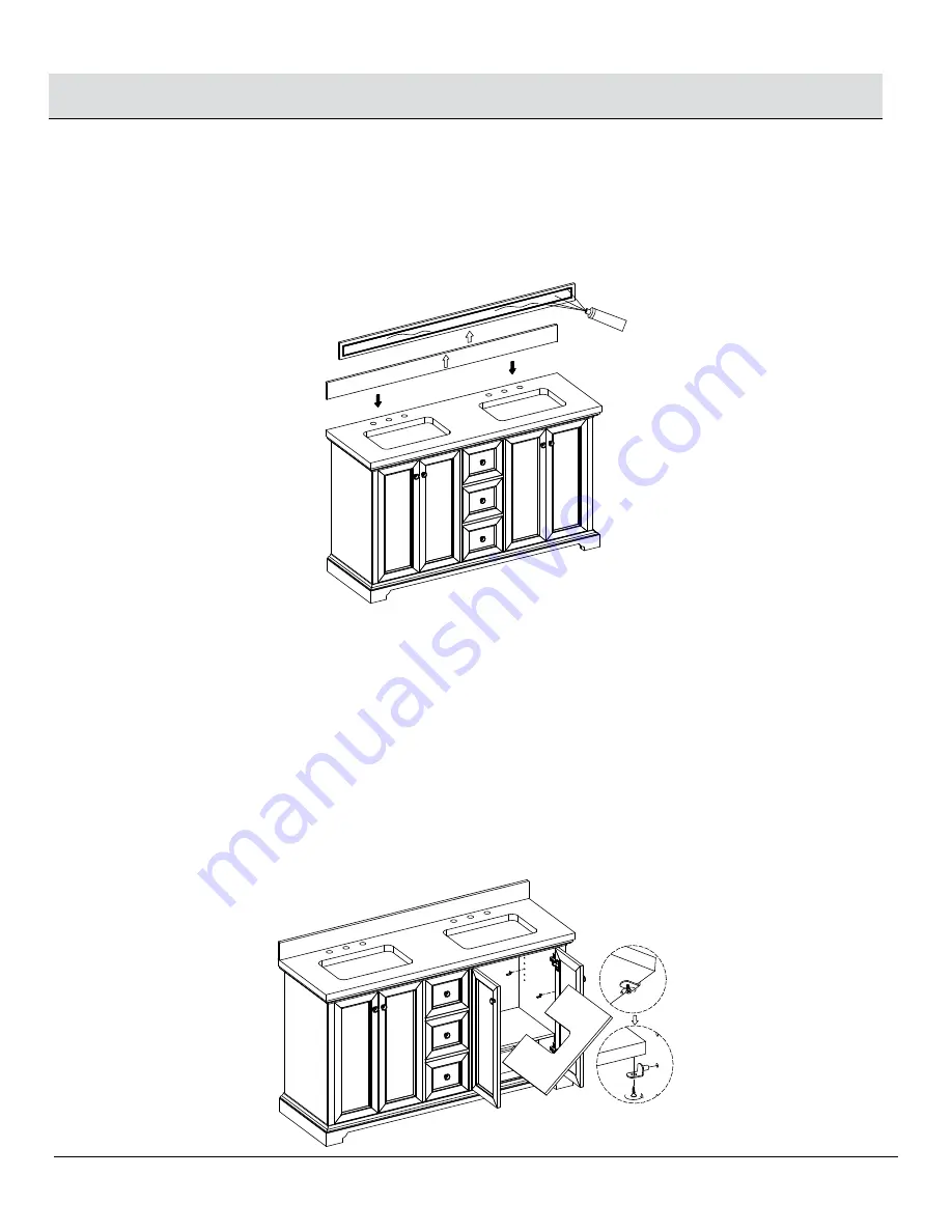 Thomasville THMSVL60BVB Use And Care Manual Download Page 8