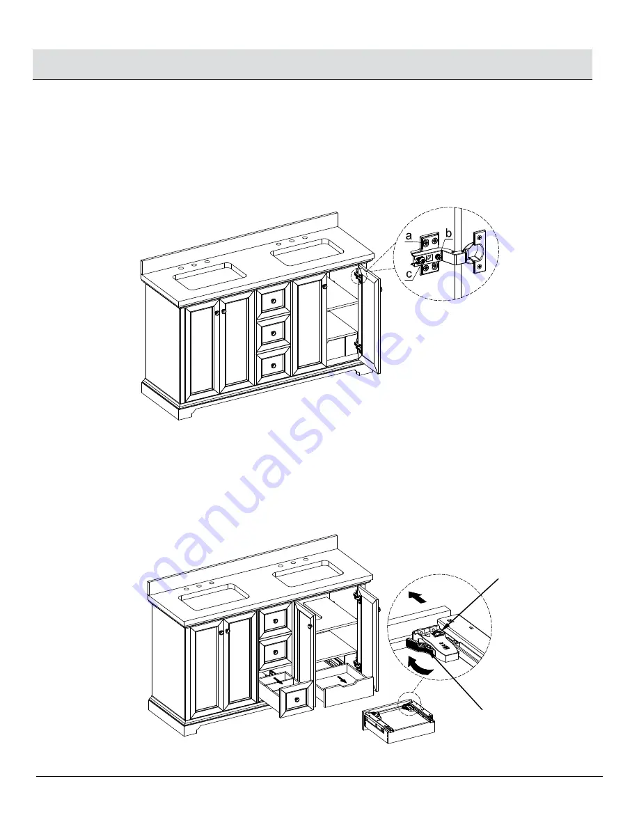 Thomasville THMSVL60BVB Use And Care Manual Download Page 9