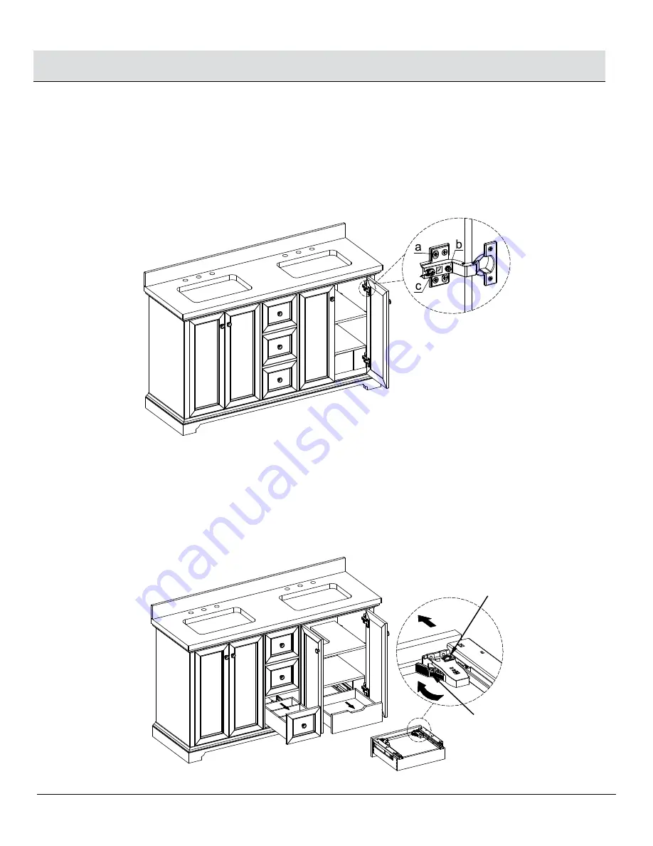 Thomasville THMSVL60BVB Use And Care Manual Download Page 20