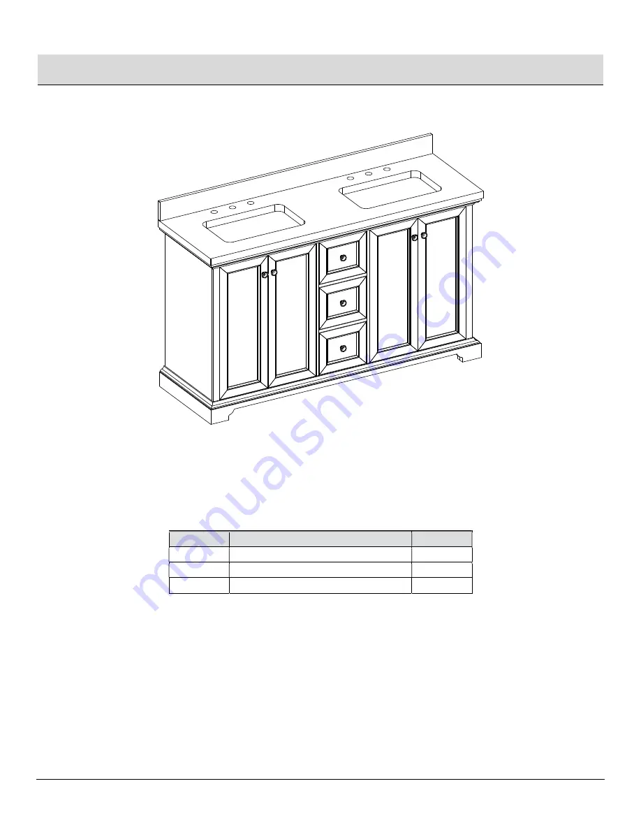 Thomasville THMSVL60BVB Use And Care Manual Download Page 27