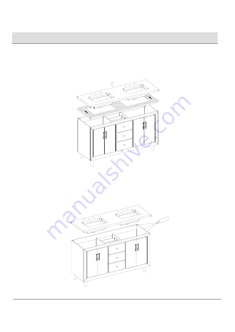 Thomasville THMSVL60DVDG Use And Care Manual Download Page 6