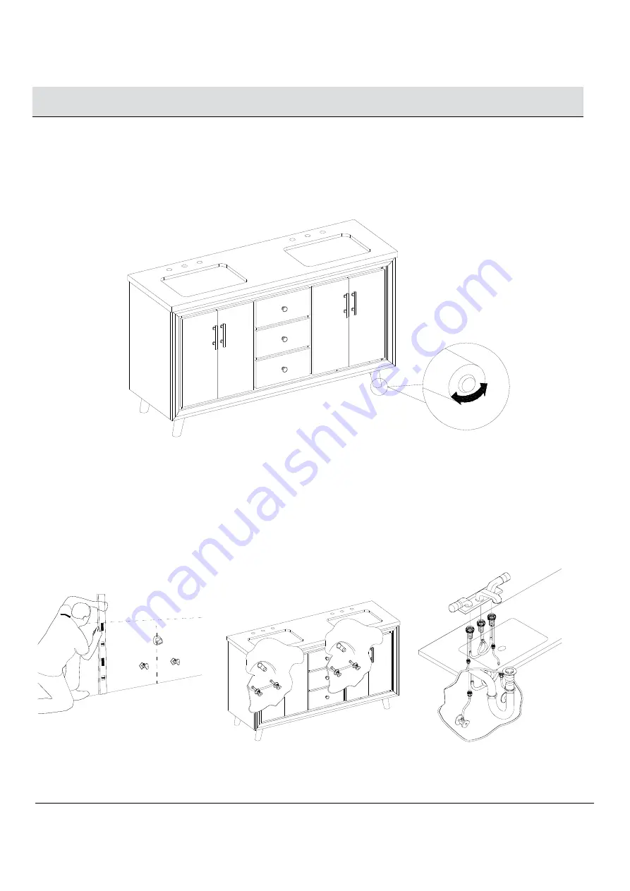 Thomasville THMSVL60DVDG Use And Care Manual Download Page 7