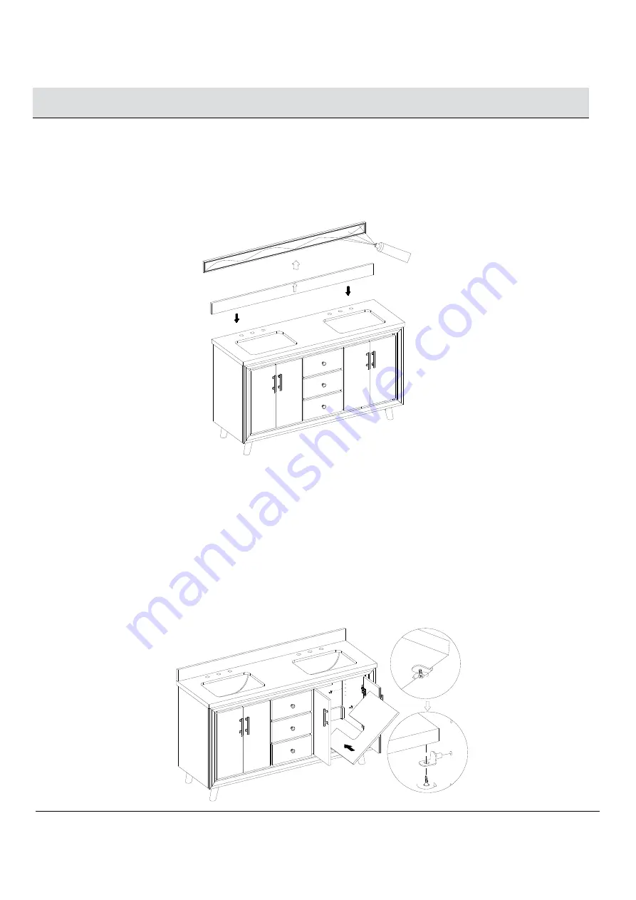 Thomasville THMSVL60DVDG Use And Care Manual Download Page 8