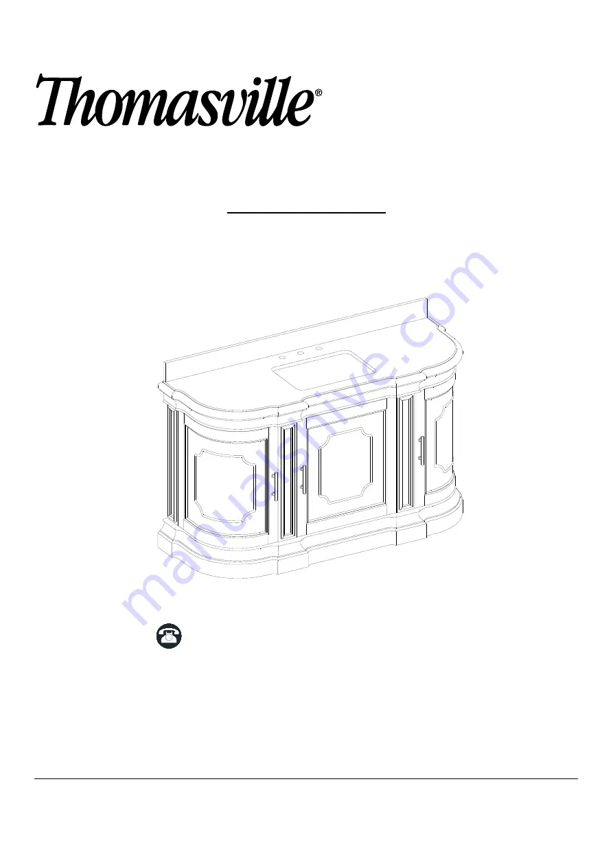 Thomasville THMSVL60EVO Use And Care Manual Download Page 1