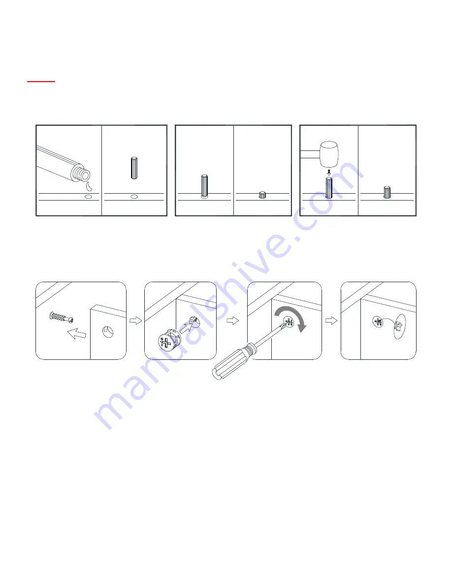 Thomasville Whitney Bookcase SPLS-WHBK-TV Manual Download Page 3