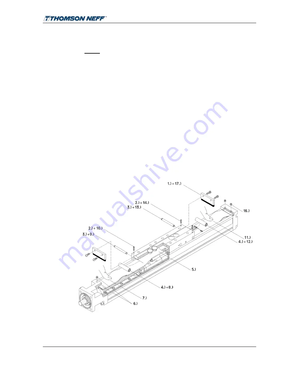 Thomson Neff WIESEL POWERLine WM120 Mounting And Maintenance Instructions Download Page 63