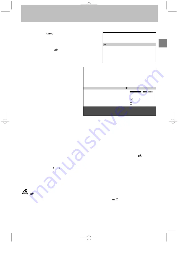 THOMSON 2 5 D G 1 6 E T User Manual Download Page 11