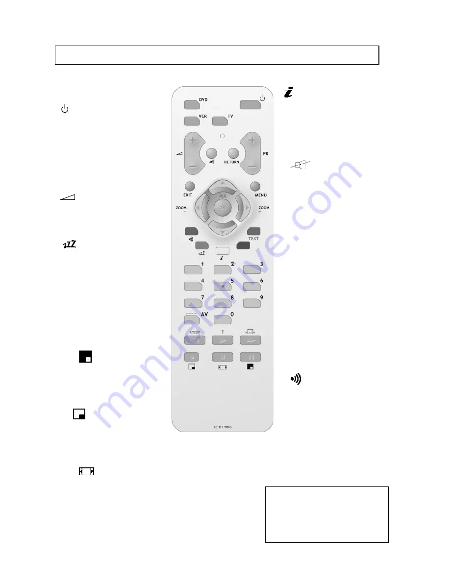 THOMSON 20LW052 Скачать руководство пользователя страница 6