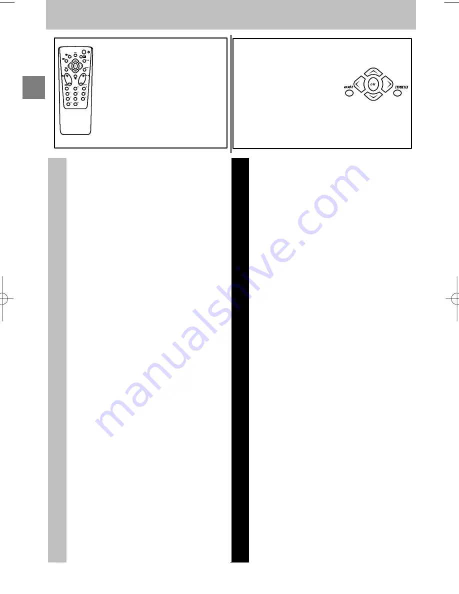 THOMSON 25DG16ET Manual Download Page 4