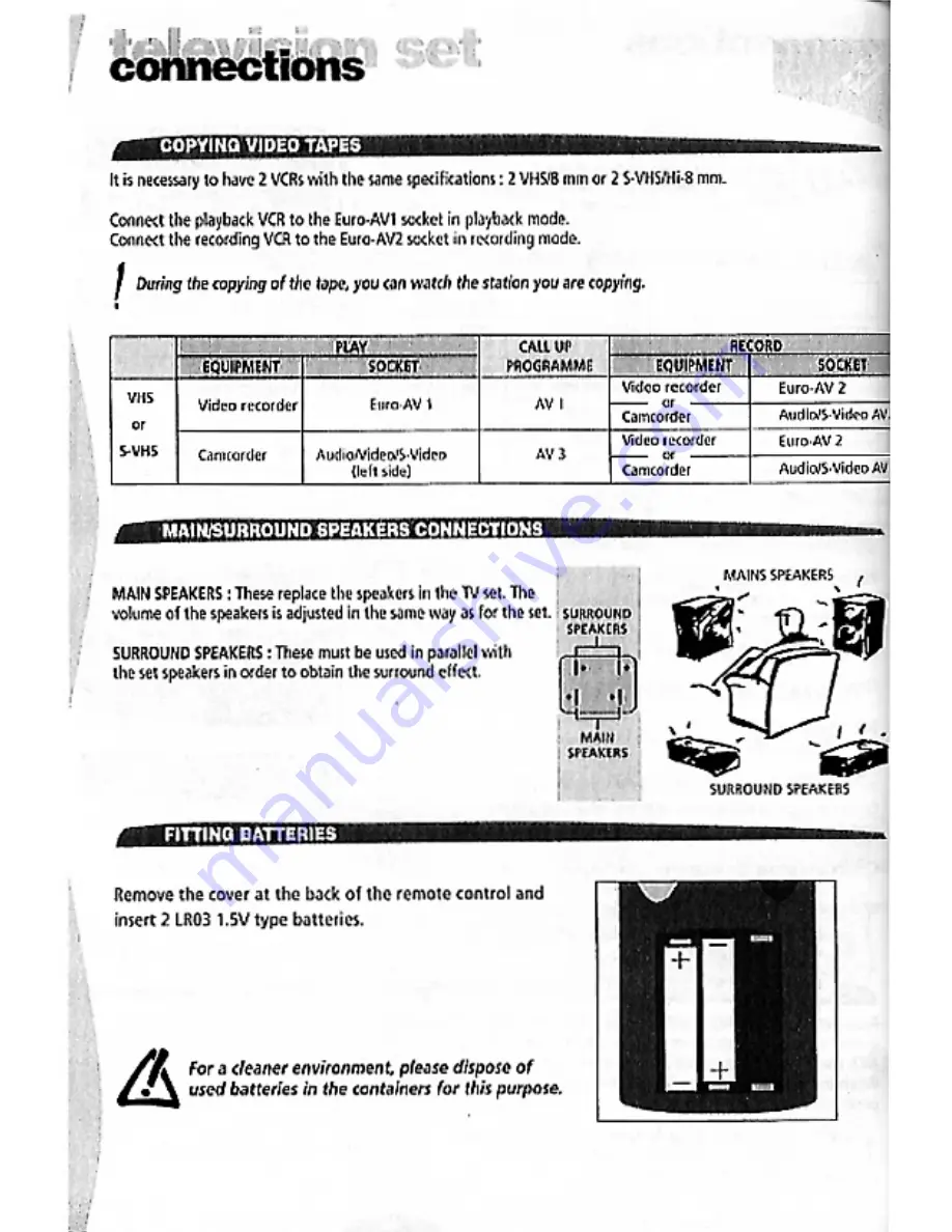 THOMSON 29DU78NV User Manual Download Page 24