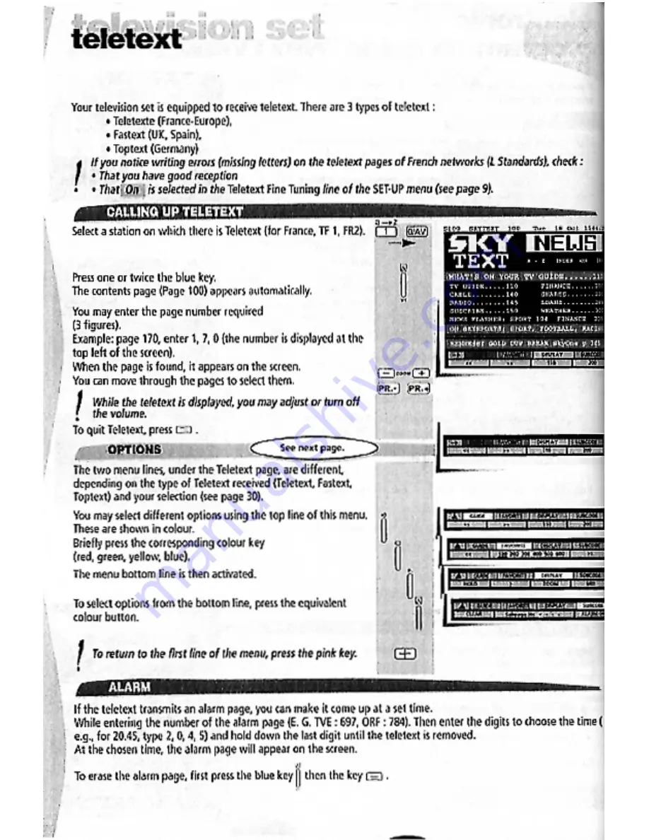 THOMSON 29DU78NV User Manual Download Page 28