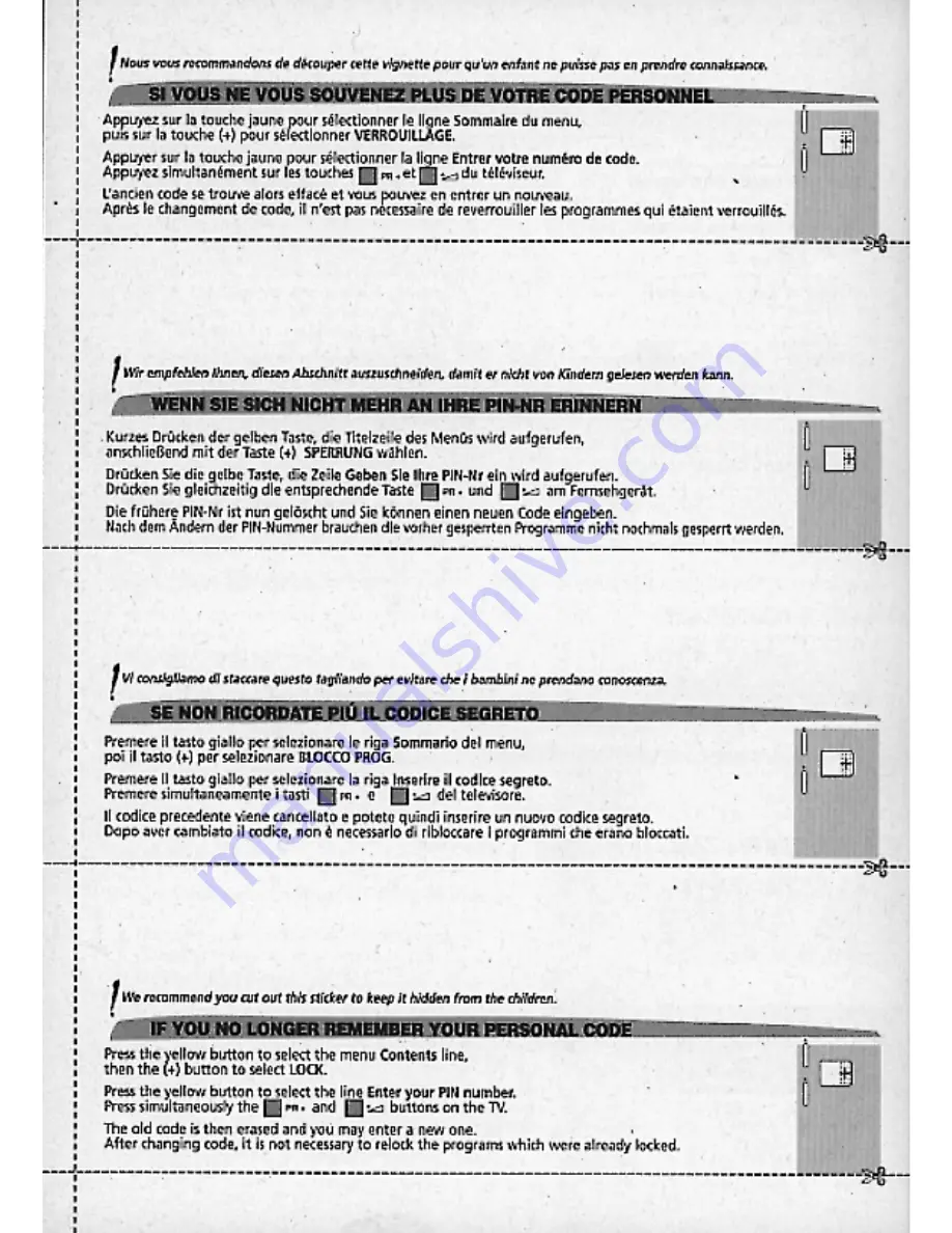 THOMSON 32VT68NV User Manual Download Page 38