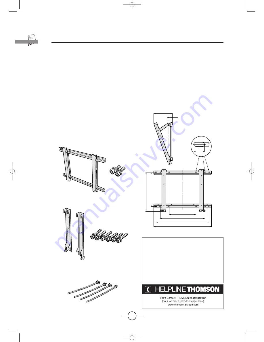 THOMSON 32WS95EF - ACC 908 Manual Download Page 2