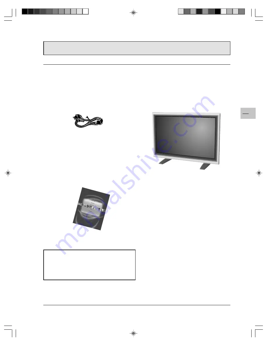 THOMSON 42WB03SW - annexe 1 Скачать руководство пользователя страница 5