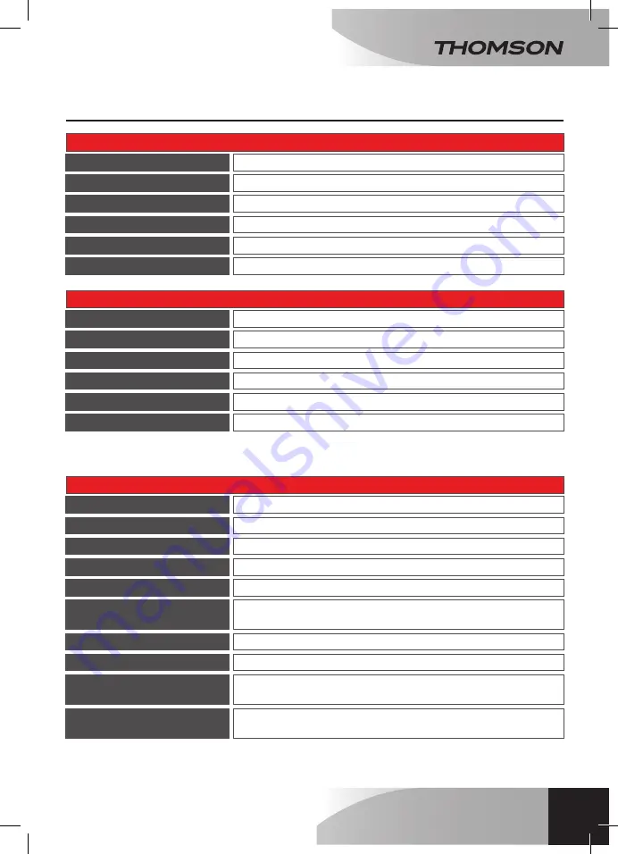 THOMSON 500013 Manual Download Page 23