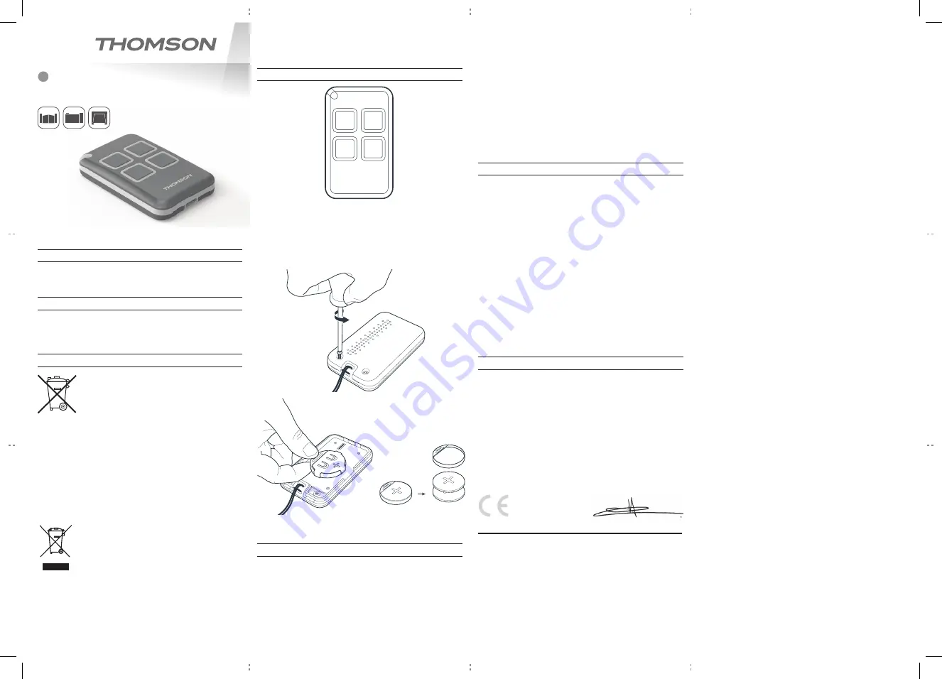 THOMSON 510050 Скачать руководство пользователя страница 7