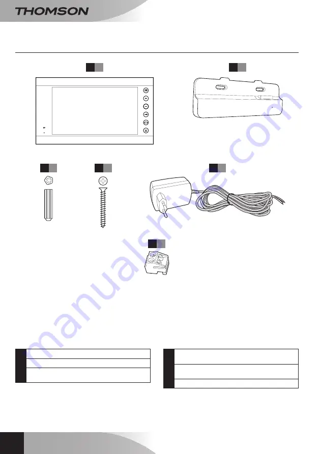 THOMSON 512265 Manual Download Page 4