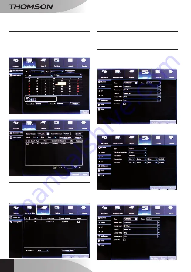 THOMSON 512320 Manual Download Page 134