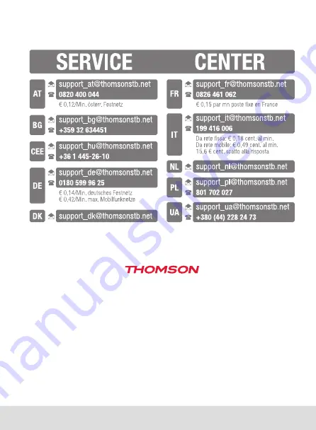 THOMSON BTK-12 Скачать руководство пользователя страница 4