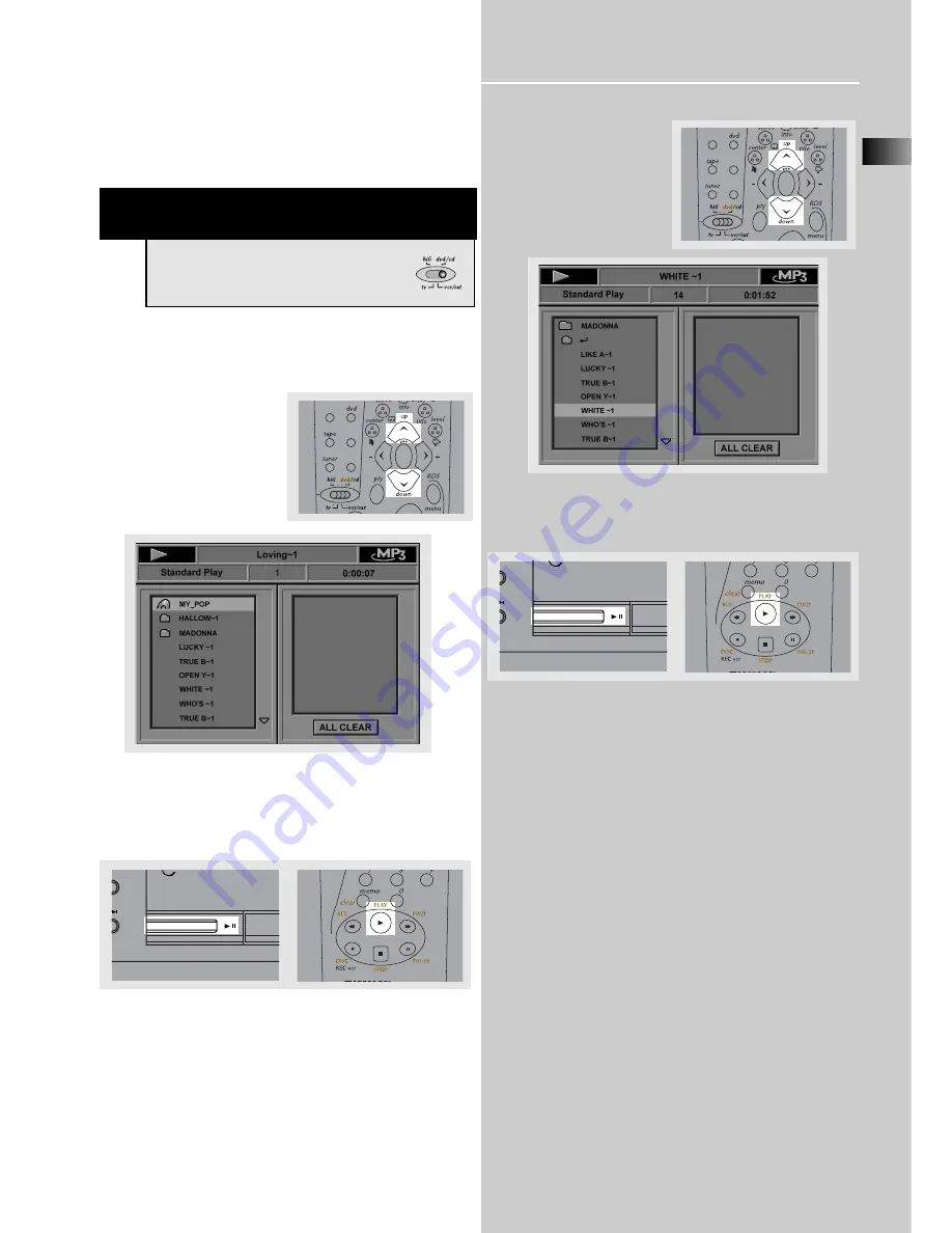 THOMSON DPL915VD - MUSICMATCH SOFTWARE Manual Download Page 6