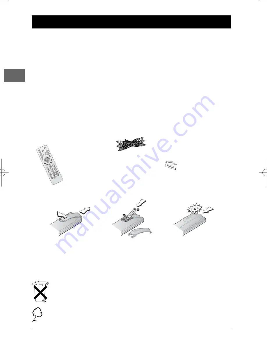 THOMSON DTH212E Manual Download Page 2