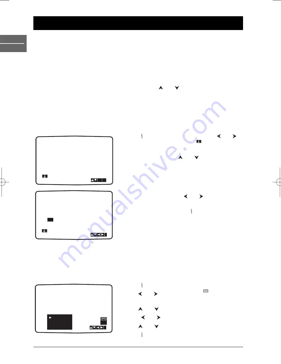 THOMSON DTH6300 Owner'S Manual Download Page 18