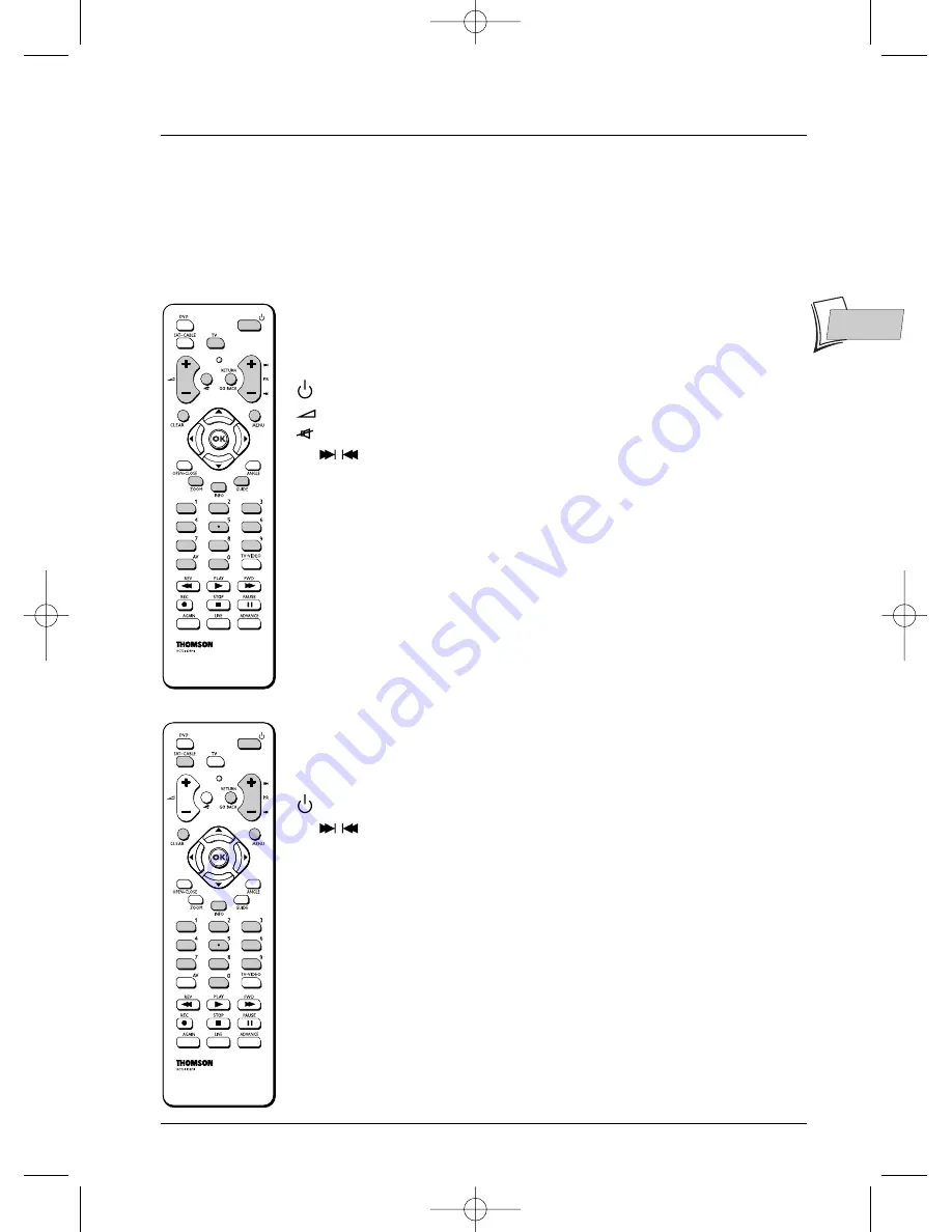 THOMSON DTH720 Скачать руководство пользователя страница 11