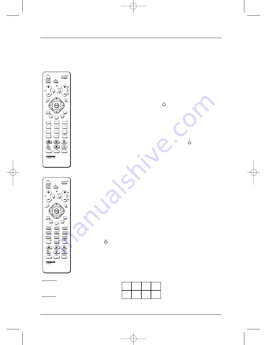 THOMSON DTH720 Owner'S Manual Download Page 12