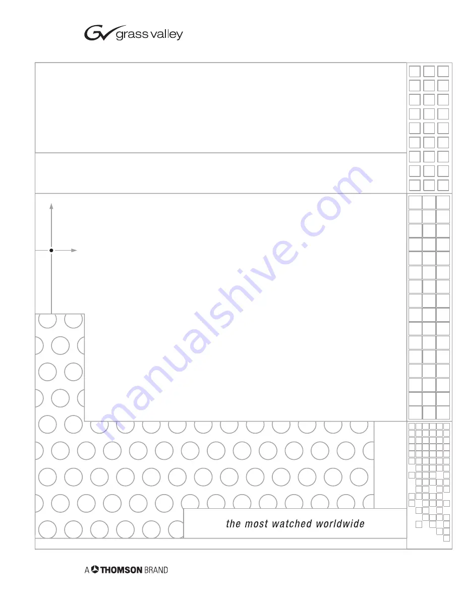 THOMSON Grass Valley KAM-XM Series Скачать руководство пользователя страница 1