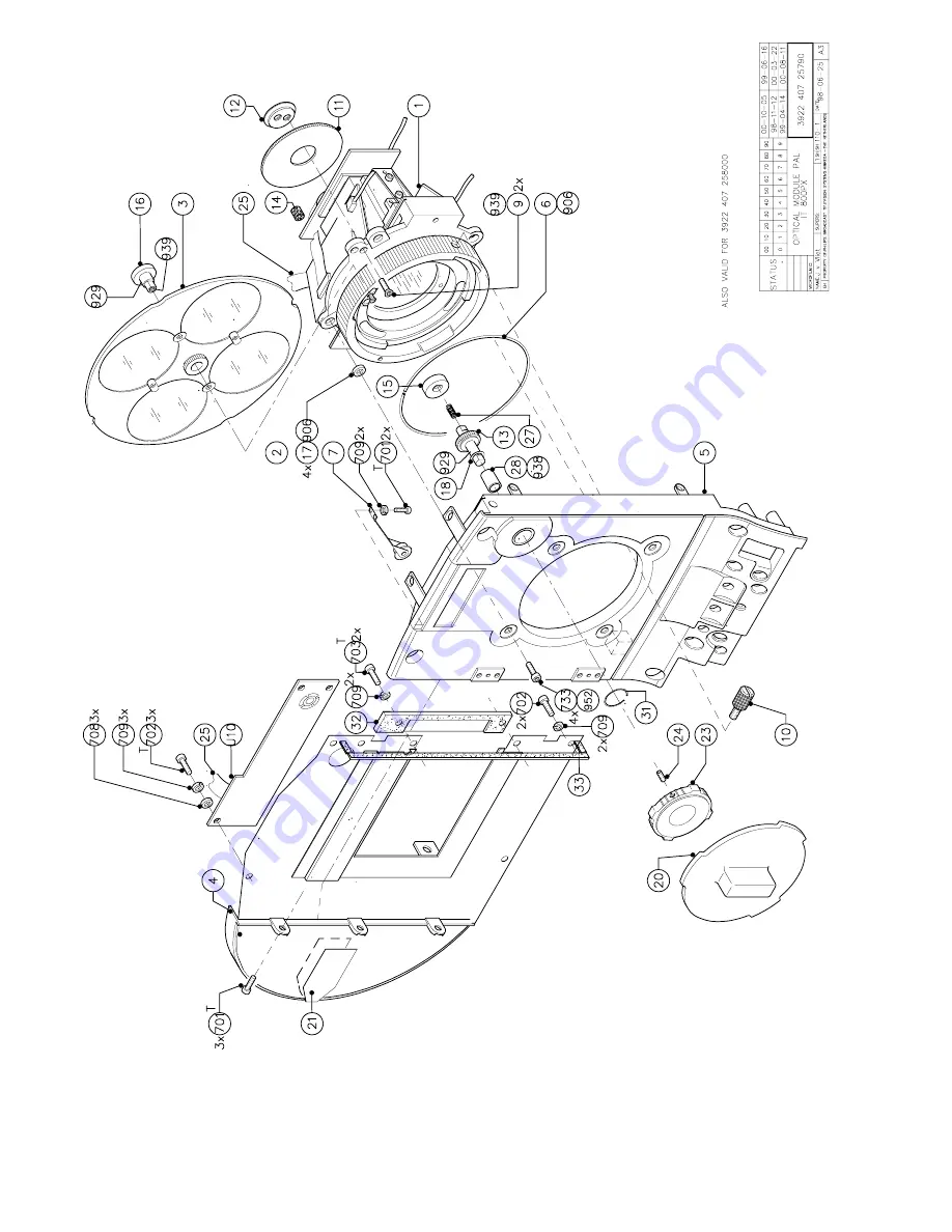 THOMSON LDK 100 Technical Manual Download Page 60