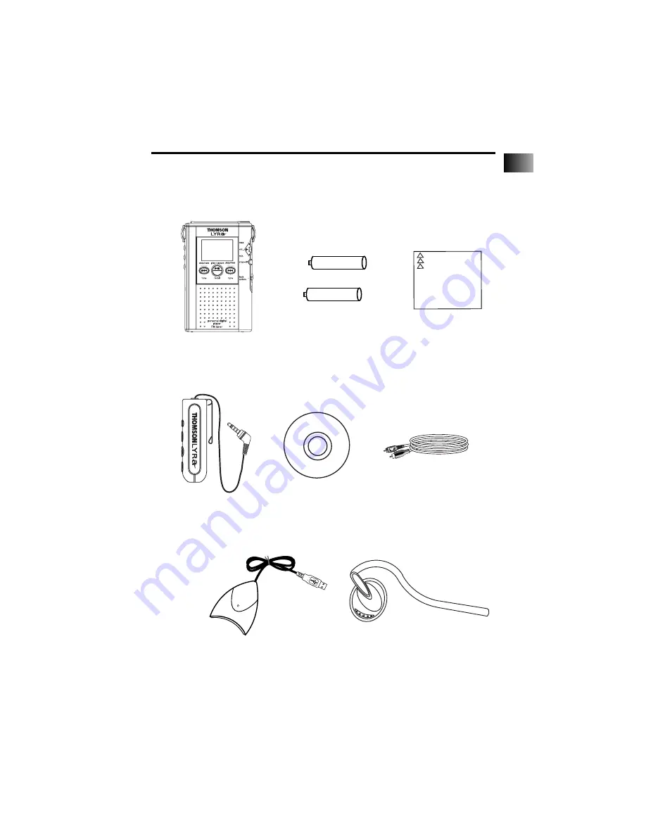 THOMSON Lyra PDP2211 User Manual Download Page 7