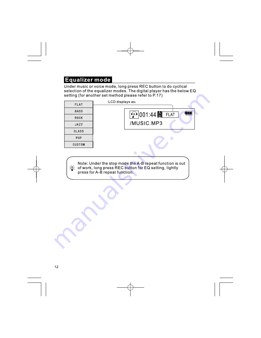 THOMSON Lyra PDP5512K User Manual Download Page 13