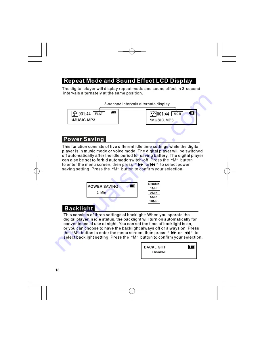 THOMSON Lyra PDP5512K User Manual Download Page 19