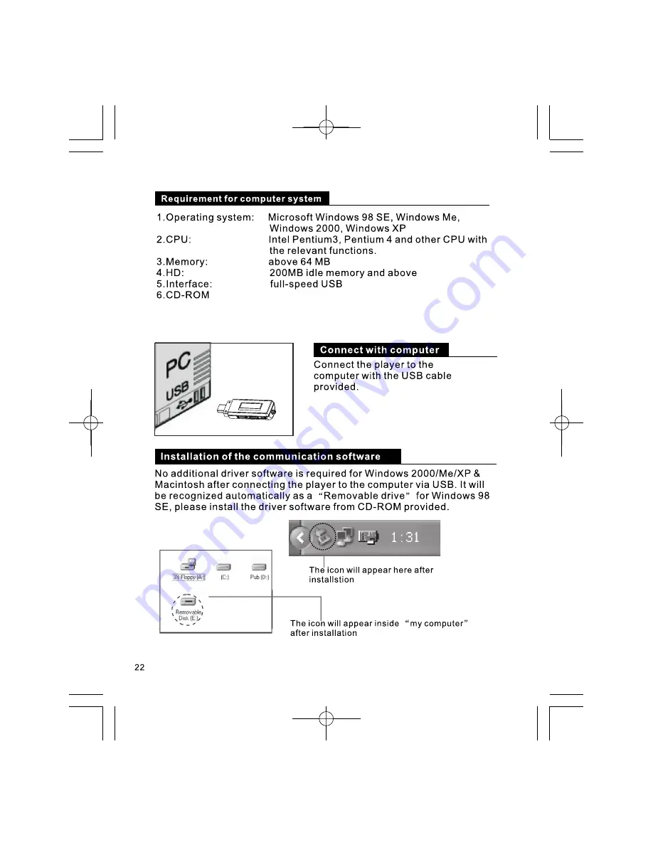 THOMSON Lyra PDP5512K User Manual Download Page 23