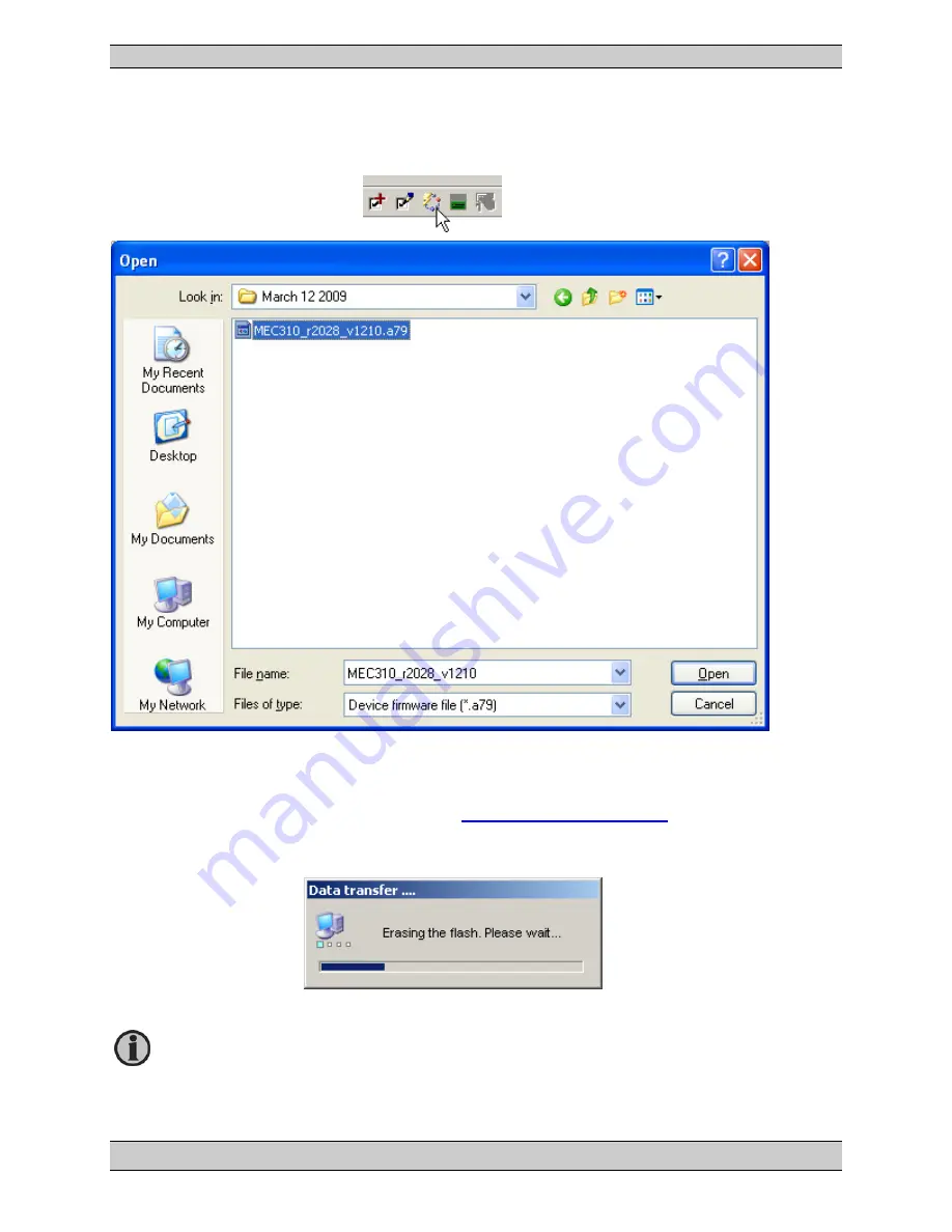 THOMSON MEC 310 - APLLICATION NOTES EXTERNAL I-O MODULES Installation And Operation Manual Download Page 75