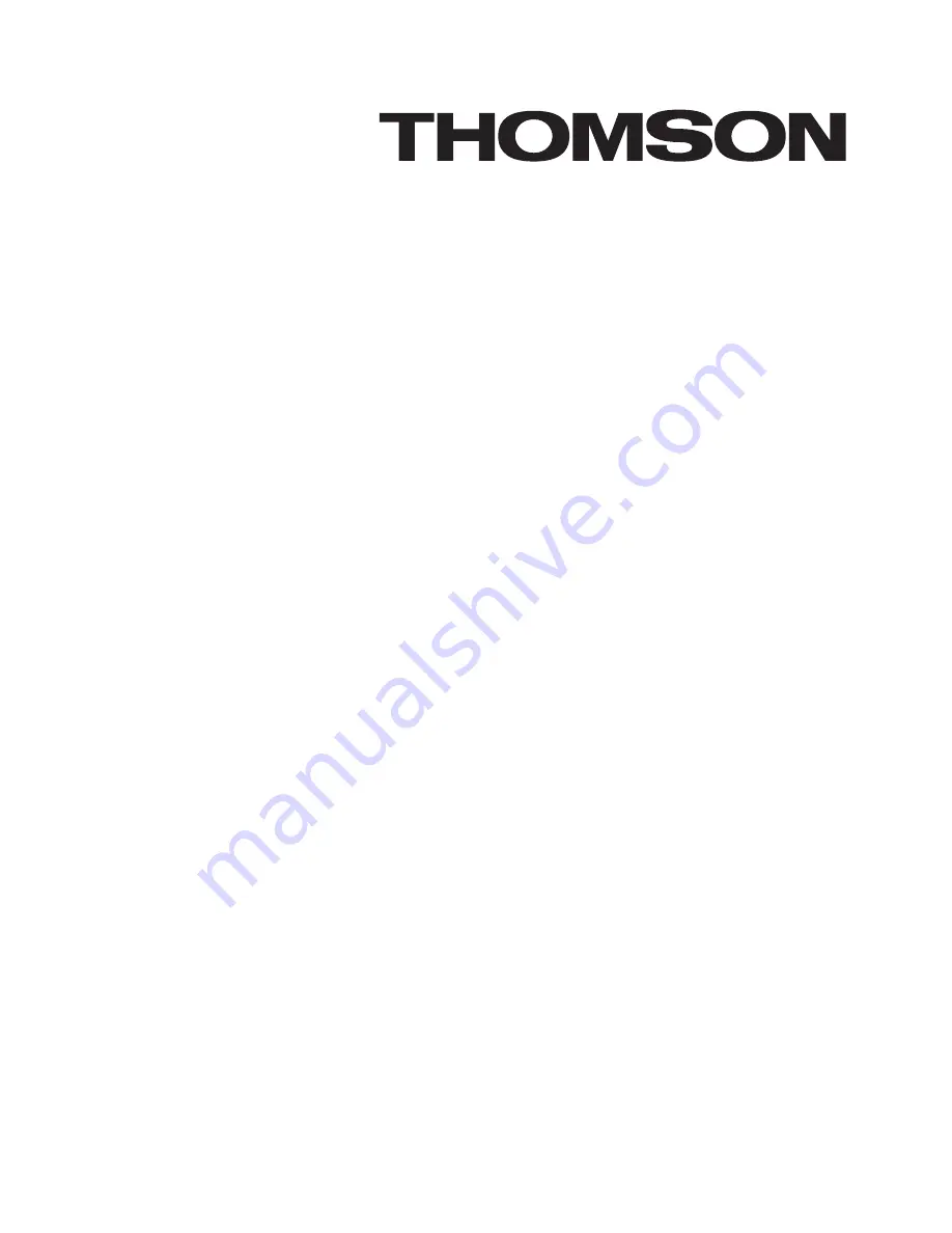 THOMSON MWT261XD Manual Download Page 39