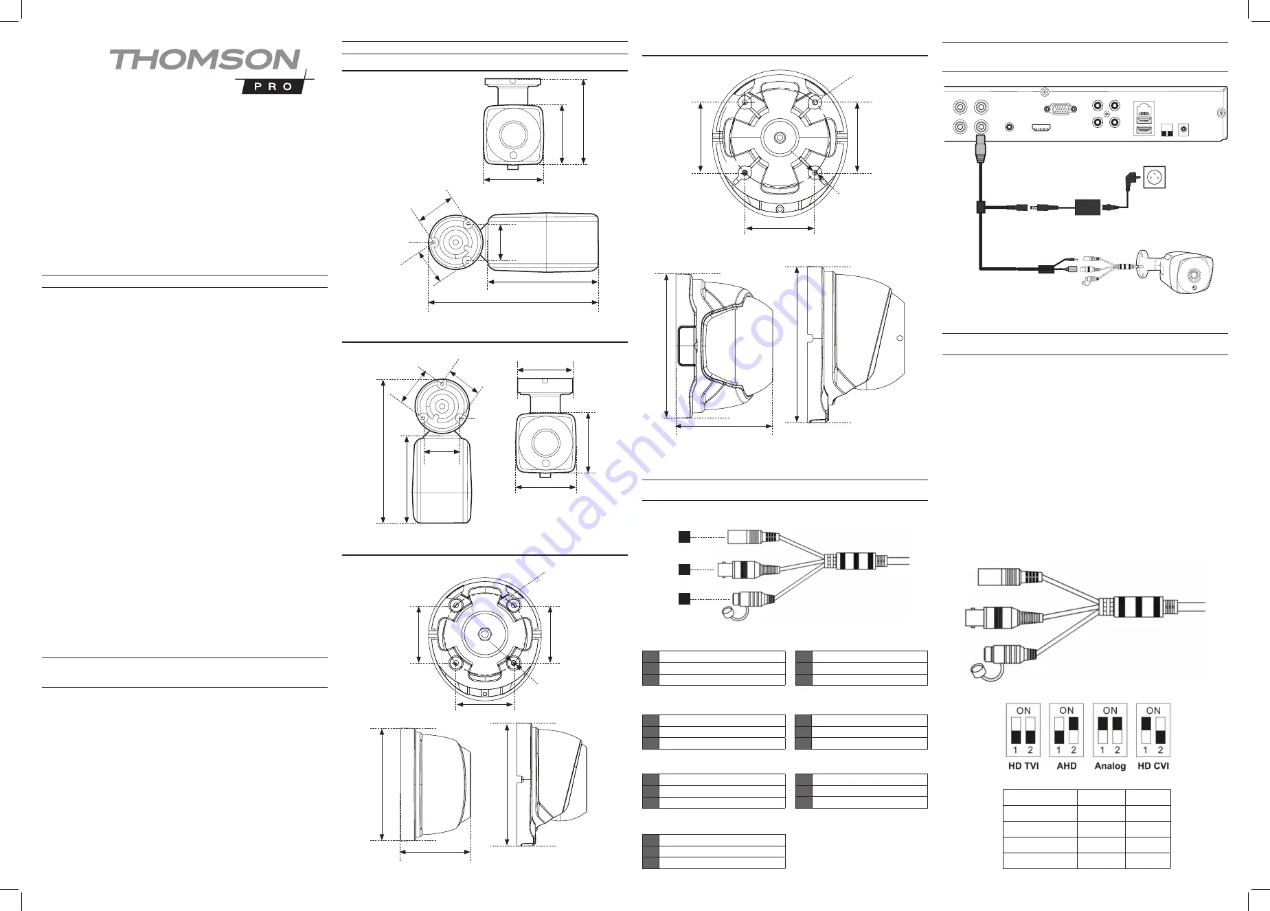 THOMSON PRO 512410 Скачать руководство пользователя страница 1