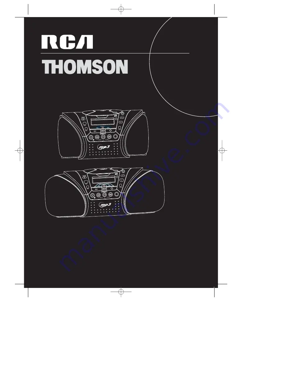 THOMSON RCD128 Скачать руководство пользователя страница 3