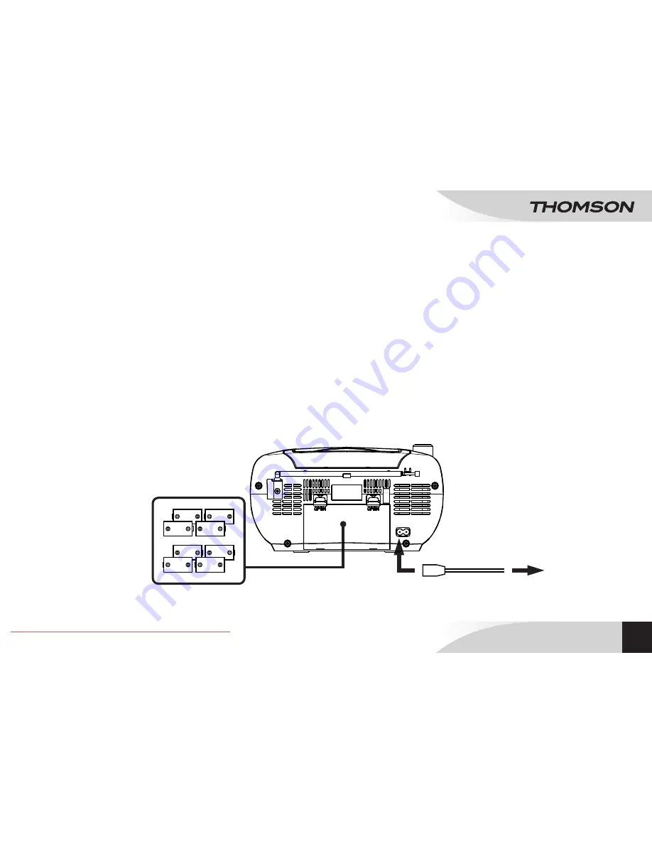 THOMSON RCD203U User Manual Download Page 37