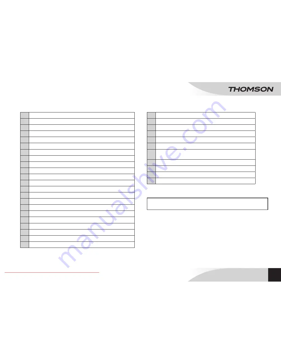 THOMSON RCD203U User Manual Download Page 39