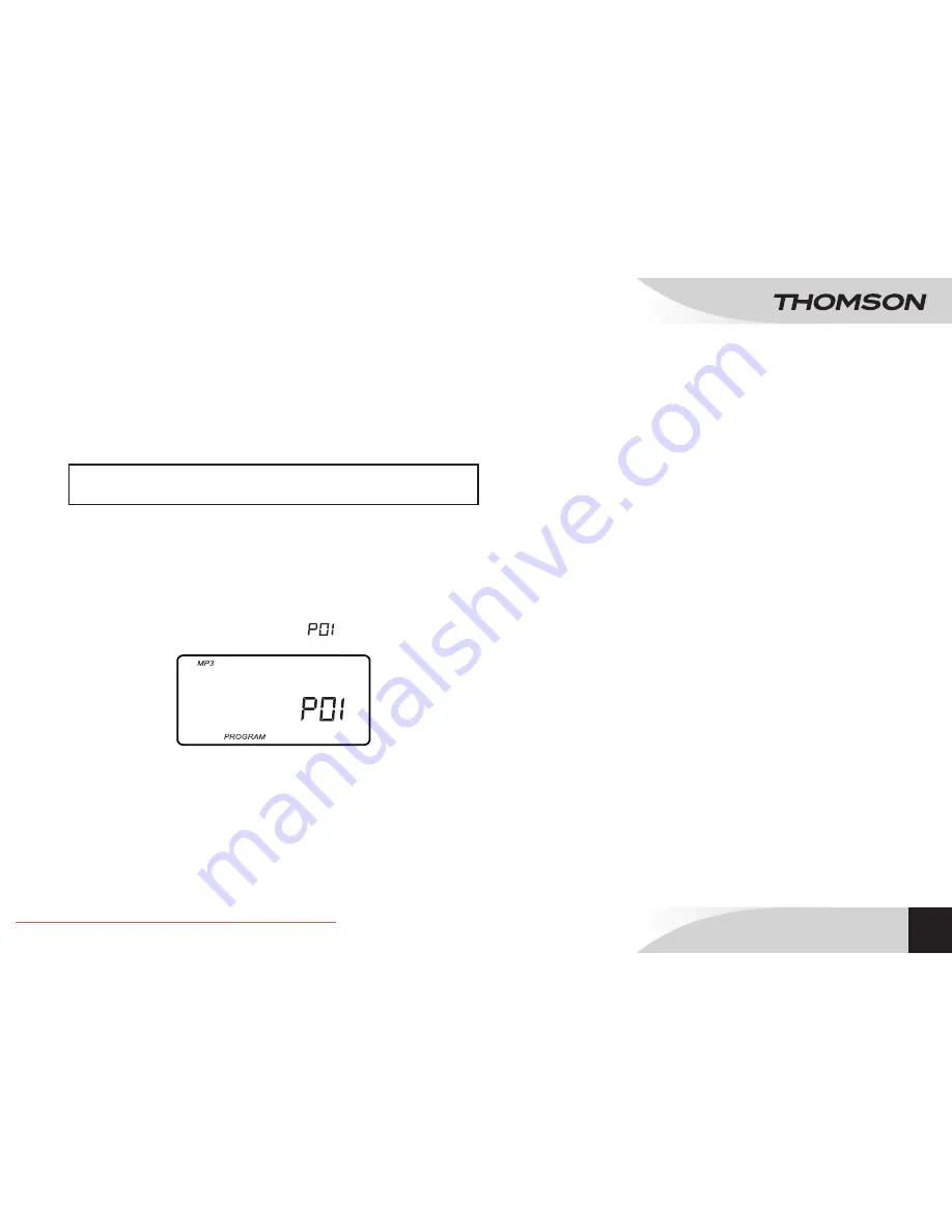 THOMSON RCD203U User Manual Download Page 57