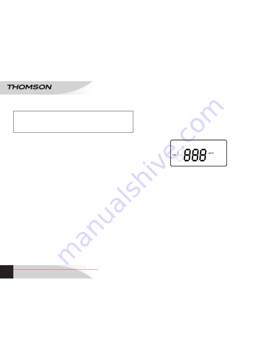 THOMSON RCD203U User Manual Download Page 68