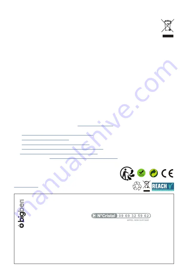 THOMSON RCD305UDABBT Instruction Manual Download Page 10